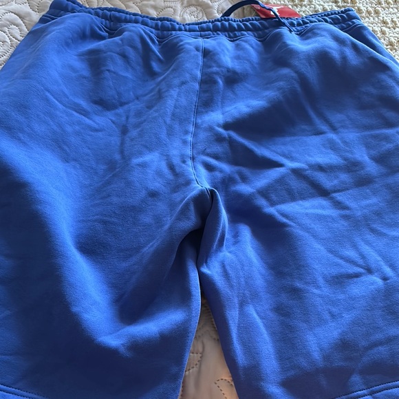 Puma Blue Athletic Shorts with Elastic Waistband - Picture 5 of 5